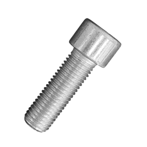 Винт 20х50 мм класс прочности 12.9 DIN 912, полная резьба, оцинкованный фото 1