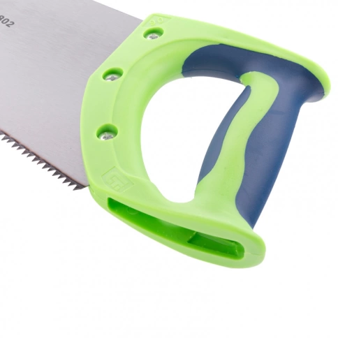 Ножовка по дереву Зубец, двухкомп.рук.,зуб 2D, каленый зуб, 7 TPI 400мм Сибртех фото 3