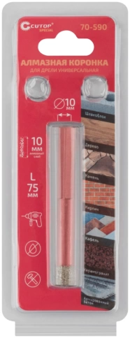 Коронка для дрели, алмазная универс. CUTOP Special фото 12