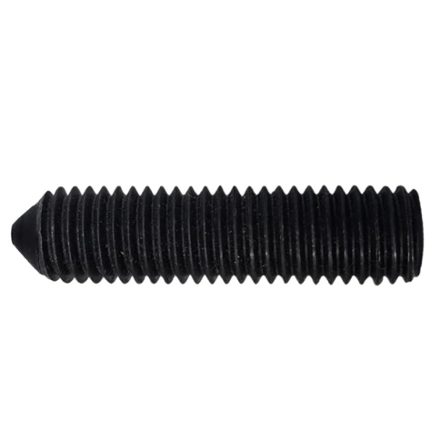 Винт установочный с внутр. шестигранником 8х35 мм, класс прочности 12.9 DIN 914 черный фото 1