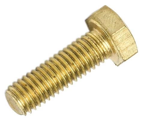 Болт латунный 6х14 DIN933,10 шт фото 5