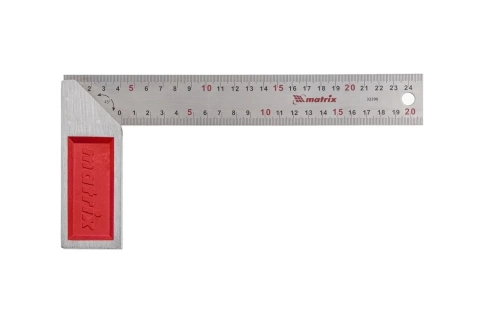 Угольник стальной градуировка Matrix фото 2