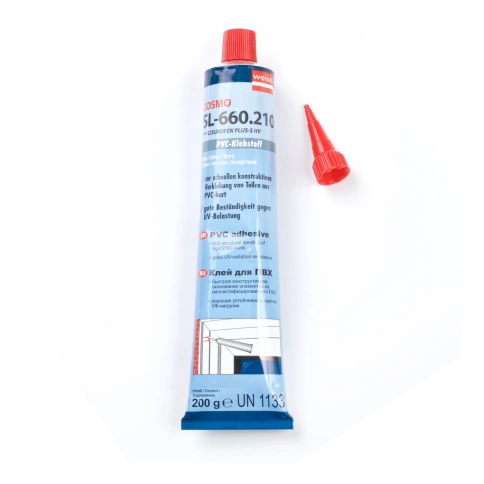 Клей алюм.мембранный COSMOFEN PLUS-S, тюб.200 гр., бел. фото 2