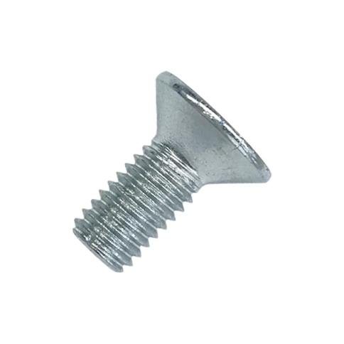 Винт потай 4х20 мм DIN 965, полная резьба, оцинкованный фото 1