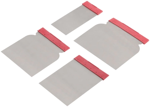 Набор металлических шпателей, 4шт. 50/80/100/120 мм фото 2