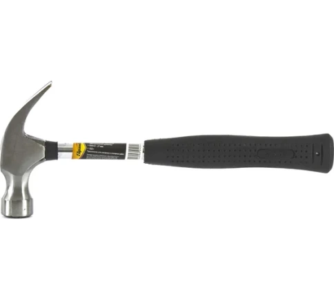 Молоток-гвоздодер, боек 27 мм, мет. трубч.обрезин.рук. 450 гр. Sparta фото 1