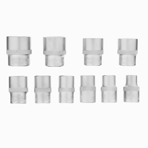 Набор торцевых головок 10 шт 3/8 12-ти гр. 8-19мм.CrV Stels фото 1