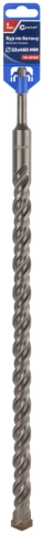 Бур по бетону CUTOP, Profi, двойная резьба, SDS-Plus, 22х460 мм фото 2