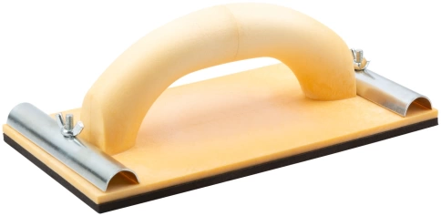 Терка для нажд.бум., пластик.с мет.прижимом 230 х 120 мм фото 1