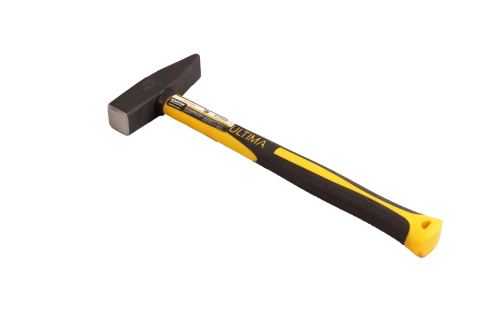 Молоток слесарный, фиберглас.обрезинен.рук. Ultima фото 2