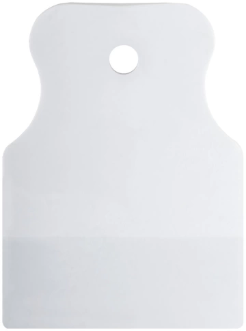 Шпатель резиновый белый 60 мм фото 1