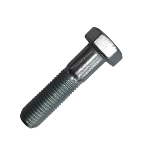 Болт 16х65 мм класс прочности 12.9 DIN 931 неполная резьба, оцинкованный фото 1