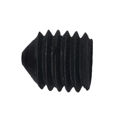 Винт установочный с внутр. шестигранником 3х12 мм, класс прочности 12.9 DIN 914 черный фото 1